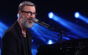 Roma, studi Rai ex Dear, trasmissione tv "Tale e Quale Show - Il torneo". Nella foto: Marco Masini