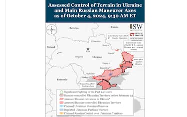 guerra russia ucraina mappe