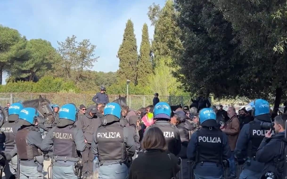 Manifestazione anarchica vietata a Roma, 91 fermi preventivi