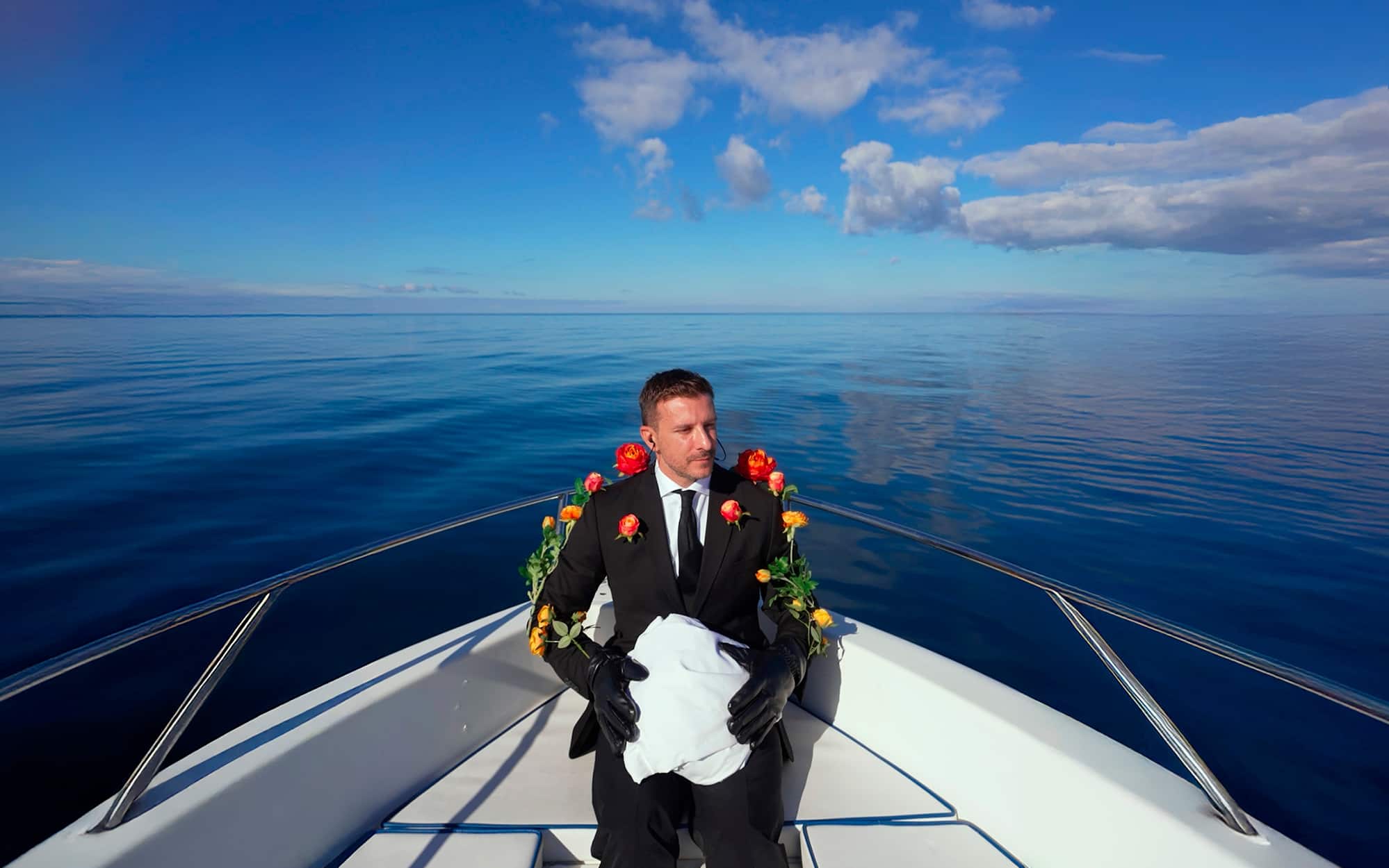 Rotta. Il Mediterraneo come confine liquido. La mostra evento video immersiva fino al 29 marzo a Palazzo Vecchio, Firenze