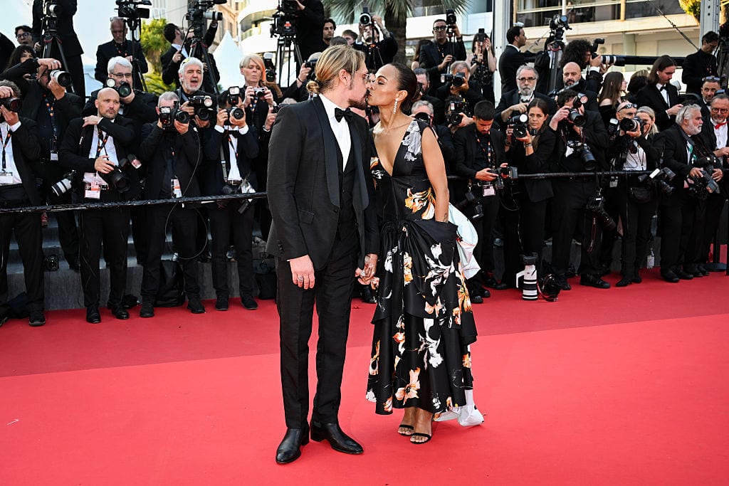 Festival Cannes 2026 Red Carpet Zoe Saldaña Marco Perego