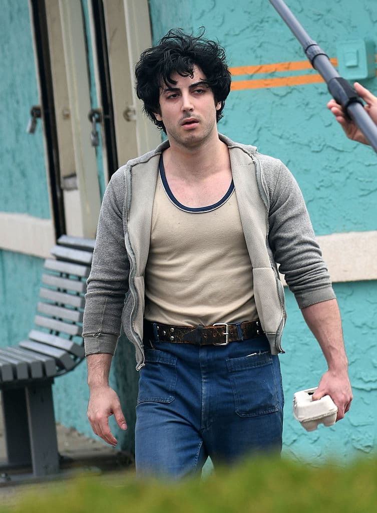 KEANSBURG, NJ - OCTOBER 15:  Anthony Ippolito as Sylvester Stallone on the set of "I Play Rocky" on October 15, 2025 in Keansburg, New Jersey.  (Photo by Bobby Bank/GC Images)