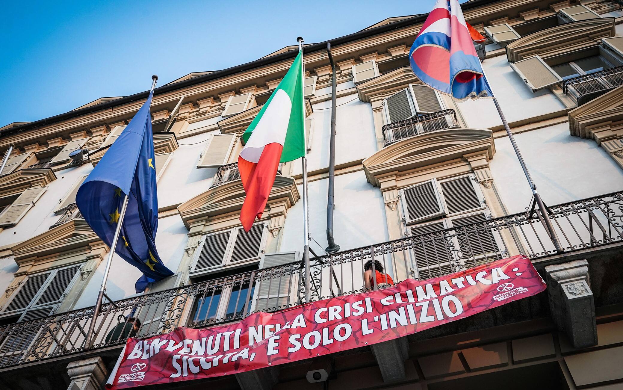 Blitz ambientalisti a Torino