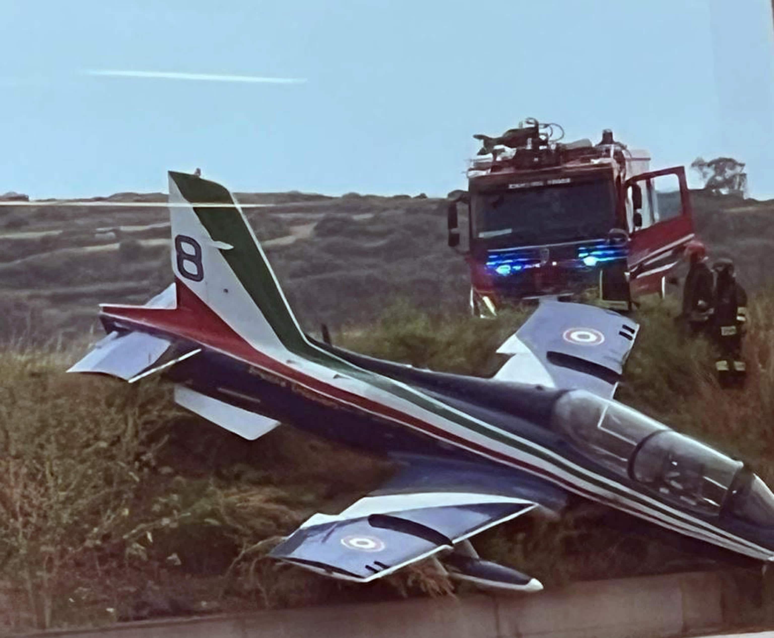 L'aereo uscito fuori pista a Pantelleria