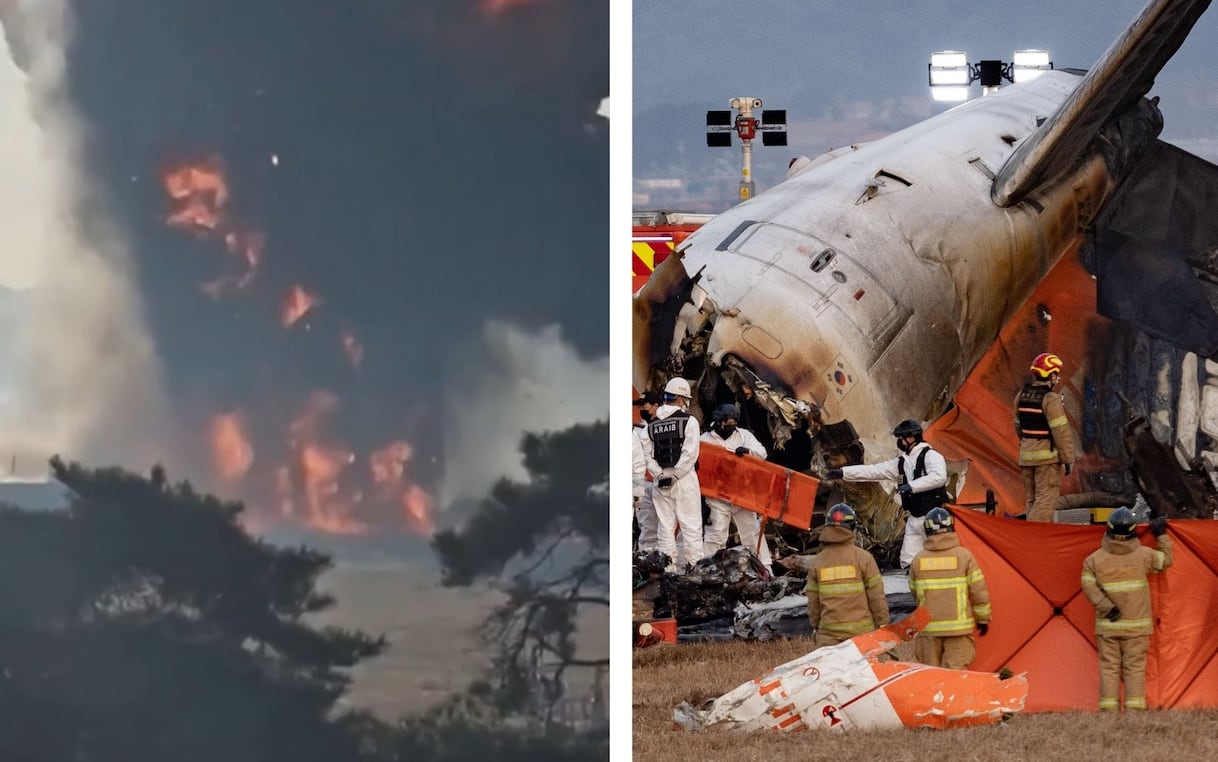 Corea del Sud, aereo si schianta: 179 morti, due superstiti. Ipotesi ...