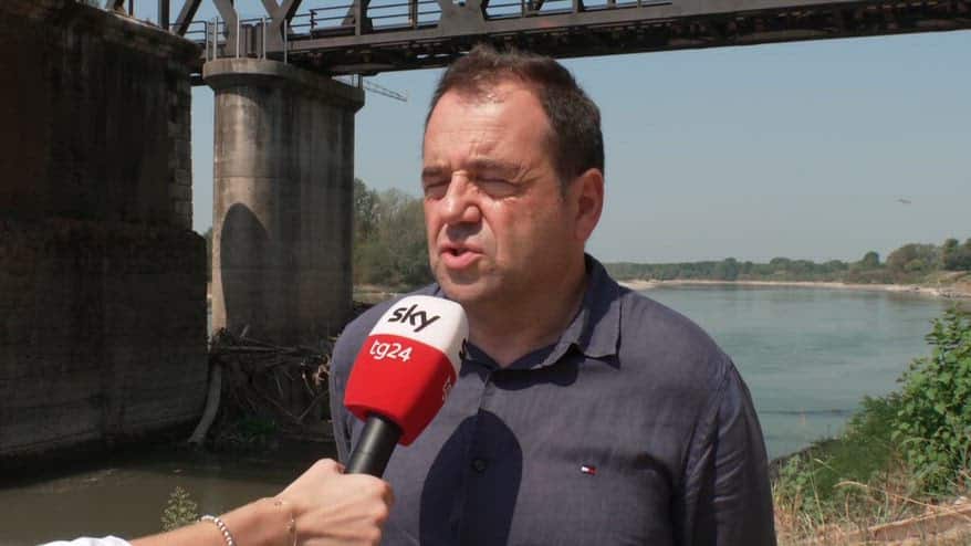 Allerta siccità, Zanichelli (AIPO): "Il livello dell'acqua del fiume non dovrebbe scendere ancora molto"