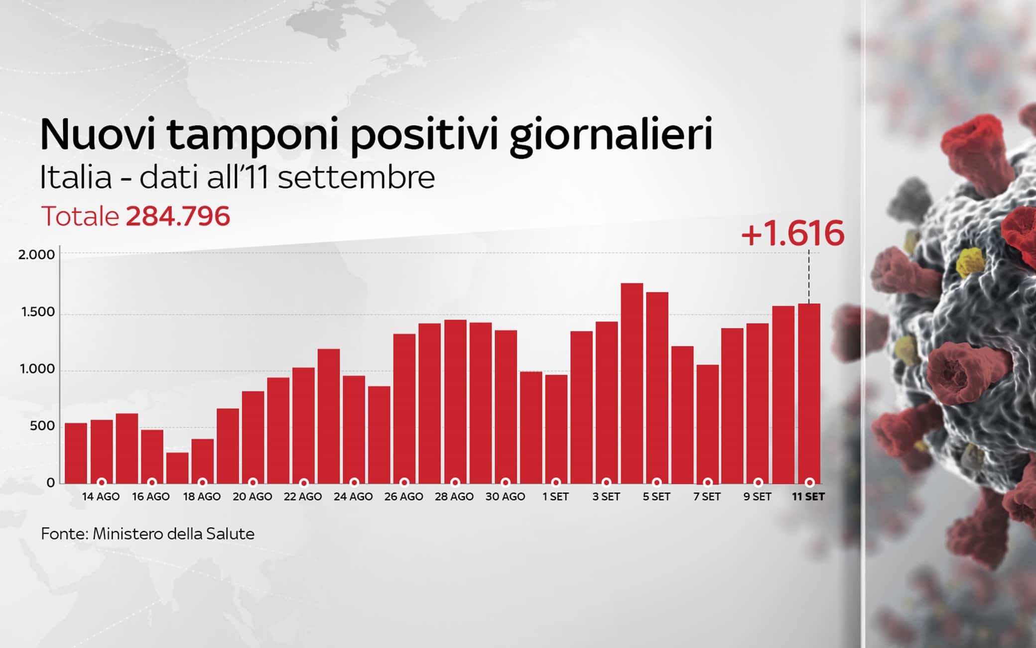 Grafiche coronavirus
