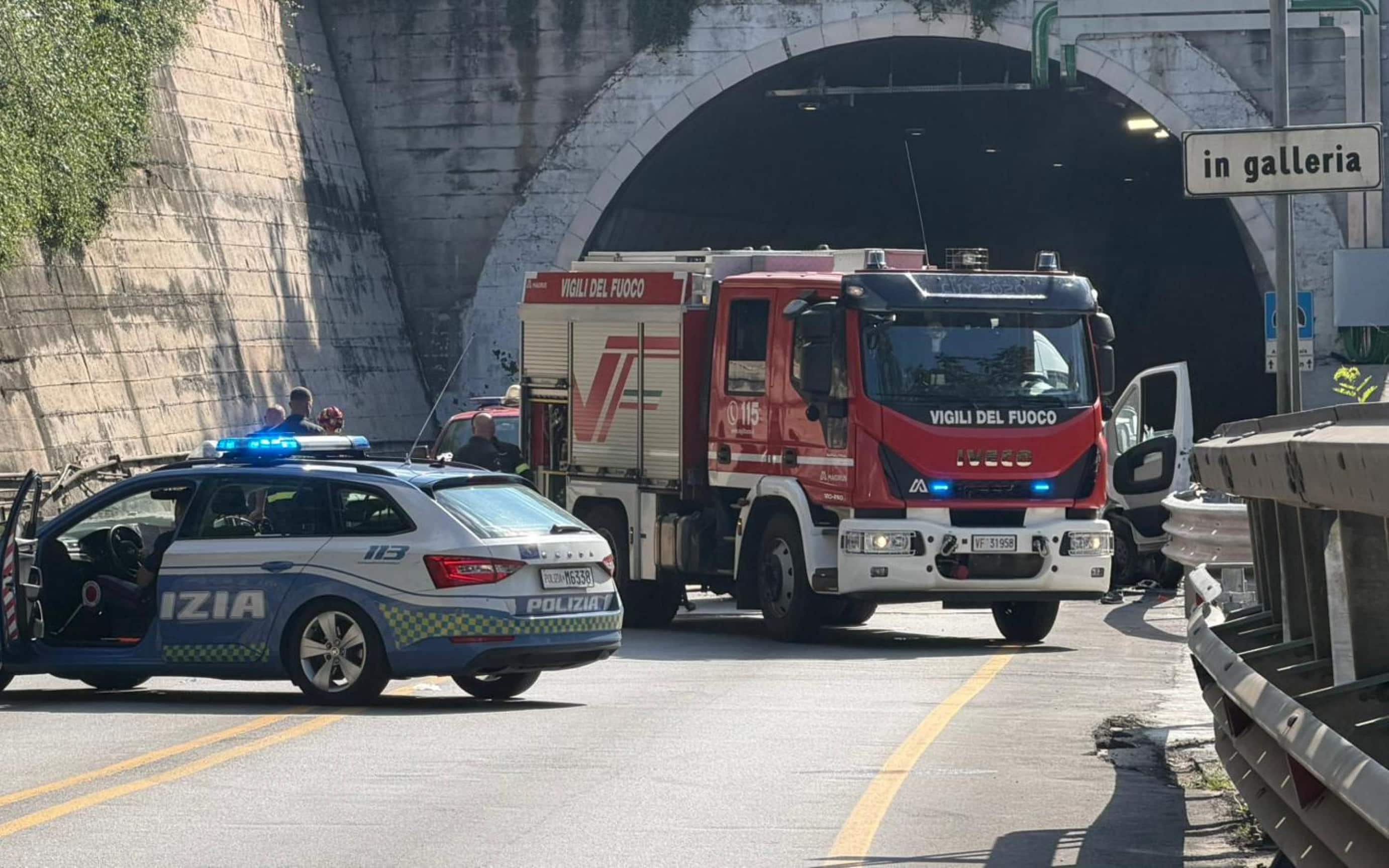 Isernia, un morto dopo un frontale furgone-auto