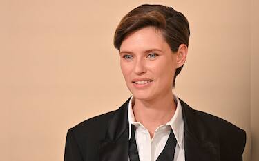 Italian top model Bianca Balti on the red carpet of the world premiere of the film Brunello, Il Visionario Garbato at the Cinecitta studios. Rome (Italy), December 04th, 2025 (Photo by Massimo Insabato/Archivio Massimo Insabato/Mondadori Portfolio via Getty Images)