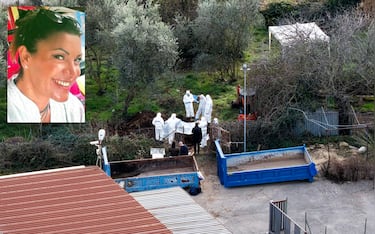 Trovato un corpo nell'azienda di Claudio Agostino Carlomagno, marito di Federica Torzullo, la donna scomparsa ad Anguillara Sabazia (Roma), 18 gennaio 2026. I carabinieri sono all'interno della sede operativa della ditta. Dalle prime informazioni, al momento emergerebbe solo il ritrovamento di una parte del cadavere.
ANSA/MASSIMO PERCOSSI