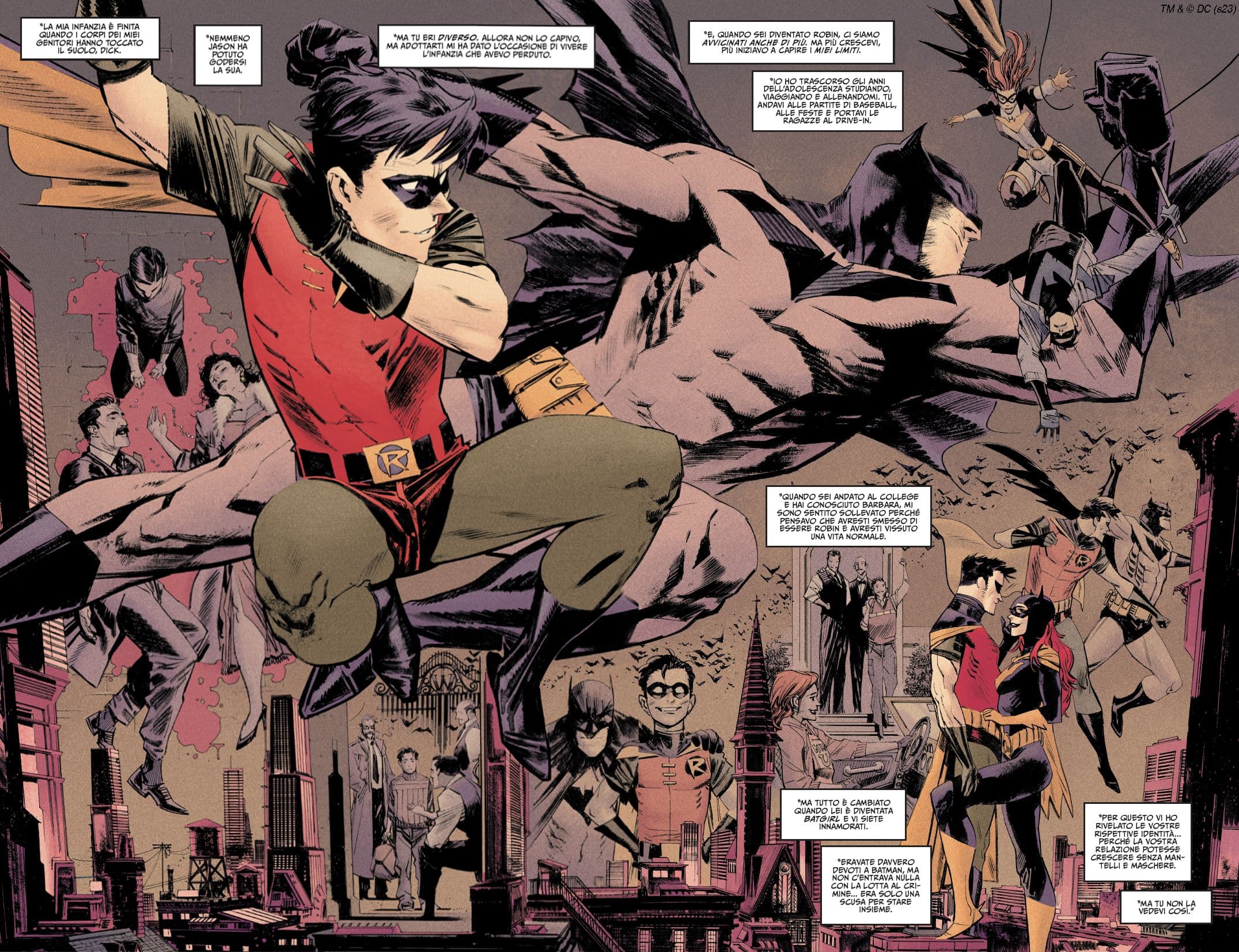 Una spettacolare doppia di Batman: Cavaliere Bianco Beyond di Sean Gordon Murphy