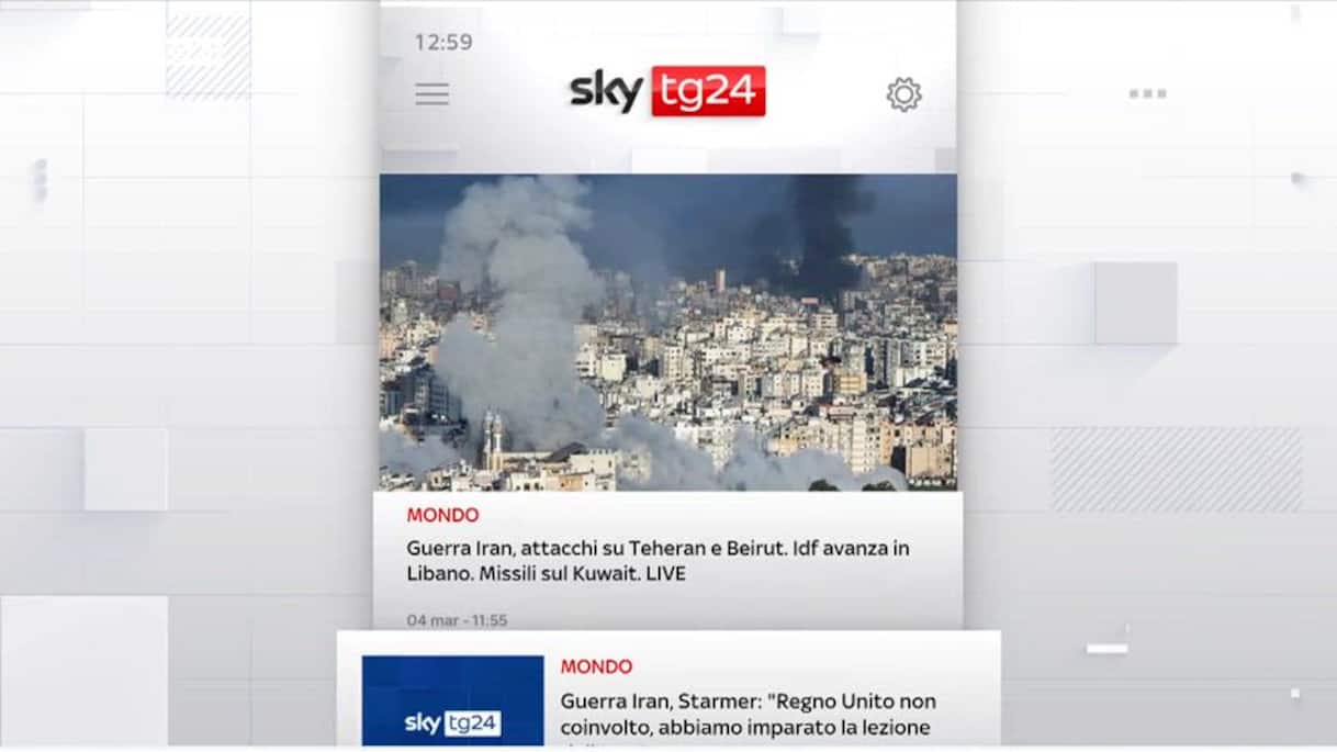 I titoli di Sky TG24 del 4 marzo, edizione delle 13 | Video Sky TG24