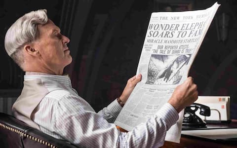 Michael Keaton in a scene of the film "Dumbo" directed by Tim Burton//LILO_026641/1903291136/Credit:LILO/SIPA/1903291140