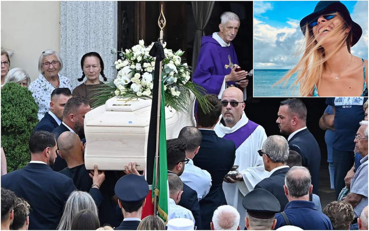 Funerali di Muriel Oddenino, una delle sub morte alle Maldive
