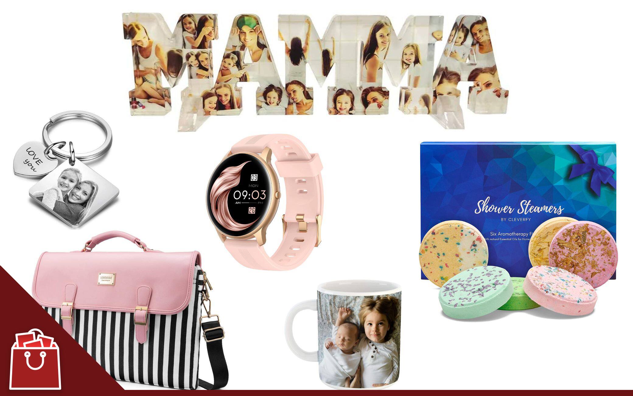GEEKEO Regalo Mamma Regalo Mamma Compleanno, Festa della Mamma Idee Regalo,Regalo Mamma Natale Idee Regalo Mamma per San Valentino, Regali di Tazza Termica Caffe per Mamma Matrigna Suocera Nonna