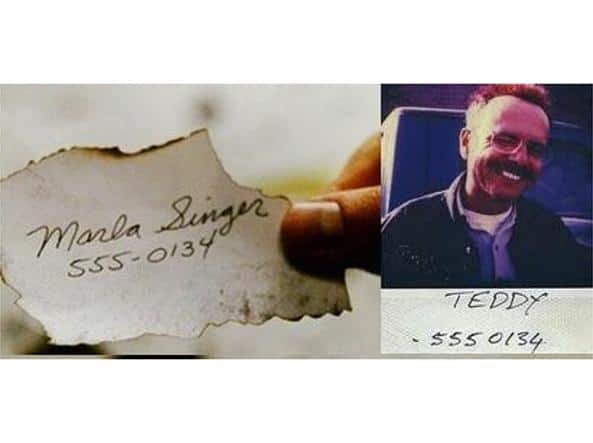 I numeri di telefono uguali in "Memento" e "Fight Club"