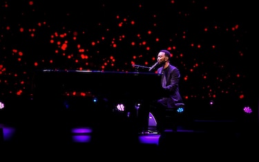 IPA86318714 - ROma-John Legend, uno degli artisti più influenti e trasversali della musica contemporanea, al Roma Summer Fest con “A Night of Songs & Stories”nella foto : John legend
