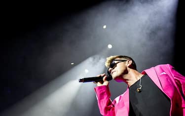 Mandatory Credit: Photo by Hollandse Hoogte/Shutterstock (14566901v)
ROTTERDAM - Backstreet Boy Nick Carter during a performance at the Luxor Theater. The concert is part of his Who I Am Tour.
Nick Carter Performs in Rotterdam, Netherlands - 01 Jul 2024