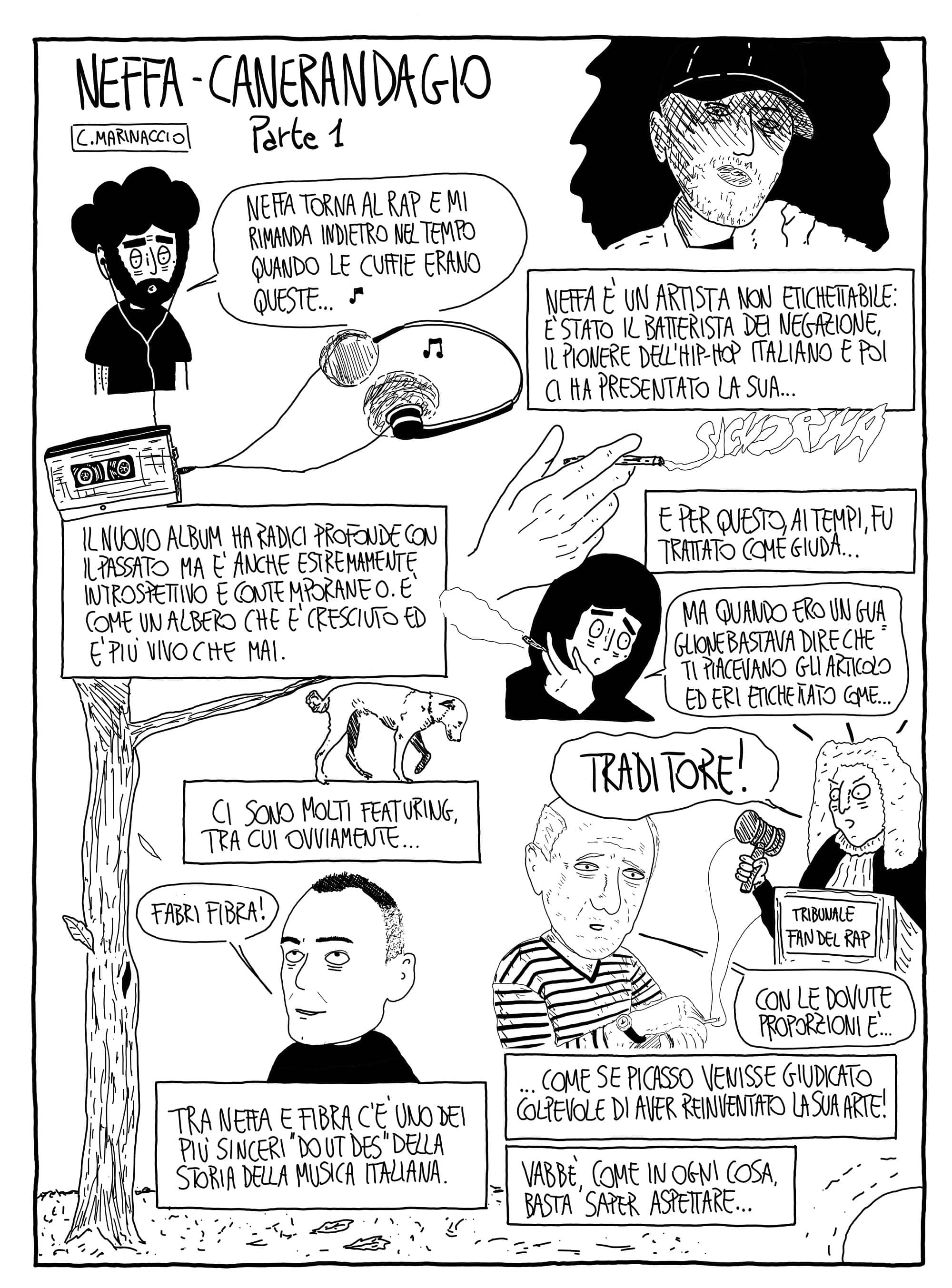 Neffa - Canerandagio a fumetti