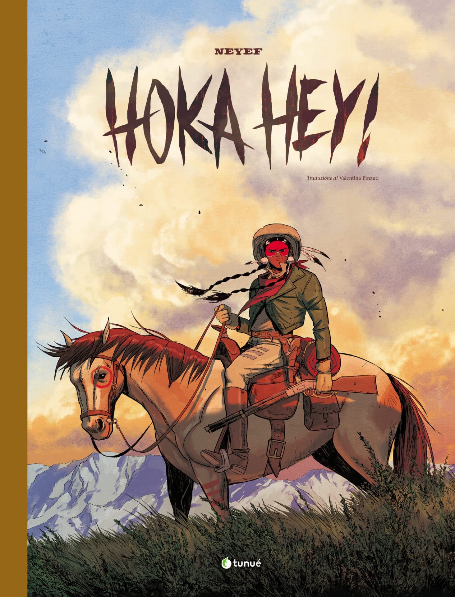 Neyef, Hoka Hey!, Tunué, cartonato 23,5x31, 224 pagine a colori, 35 euro
