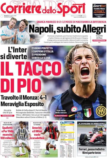rassegna stampa 23 agosto