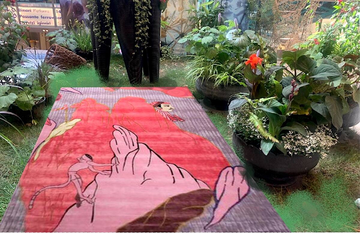 Green Island, il tappeto di Matteo Cibic