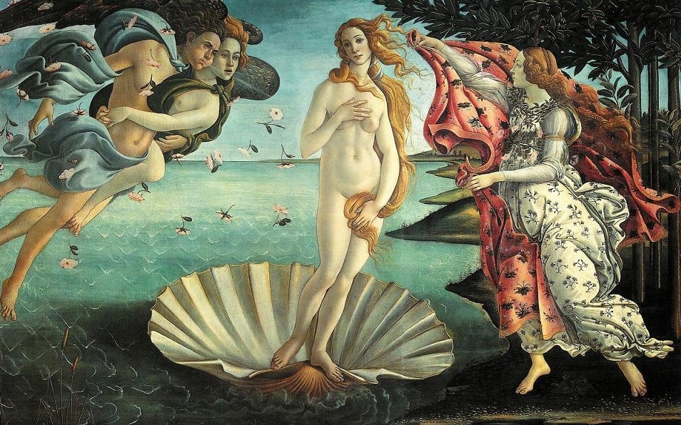 La Venere del Botticelli