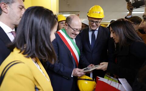 Sindaco Roma Carlo Verdone sindaco di Roma per un giorno. FOTO I Sky TG24
