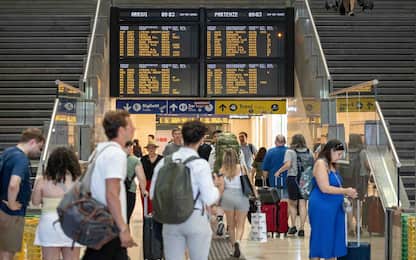 Milano, Stazione Centrale, sciopero nazionale dei treni