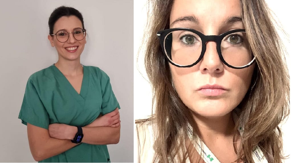 La Dottoressa Laura Antolino con la collega Alessandra Brescacin, sono le prime due fellow in chirurgia oncologica 