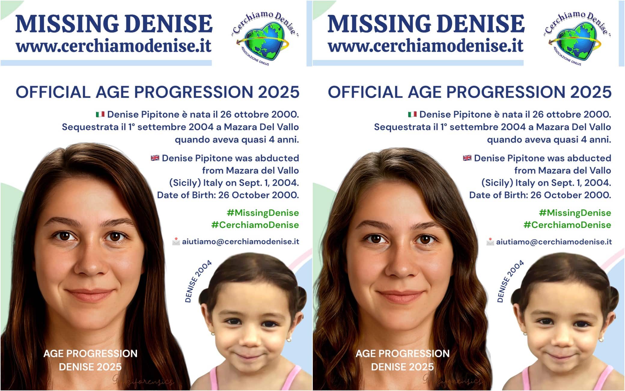 Denise Pipitone age progression