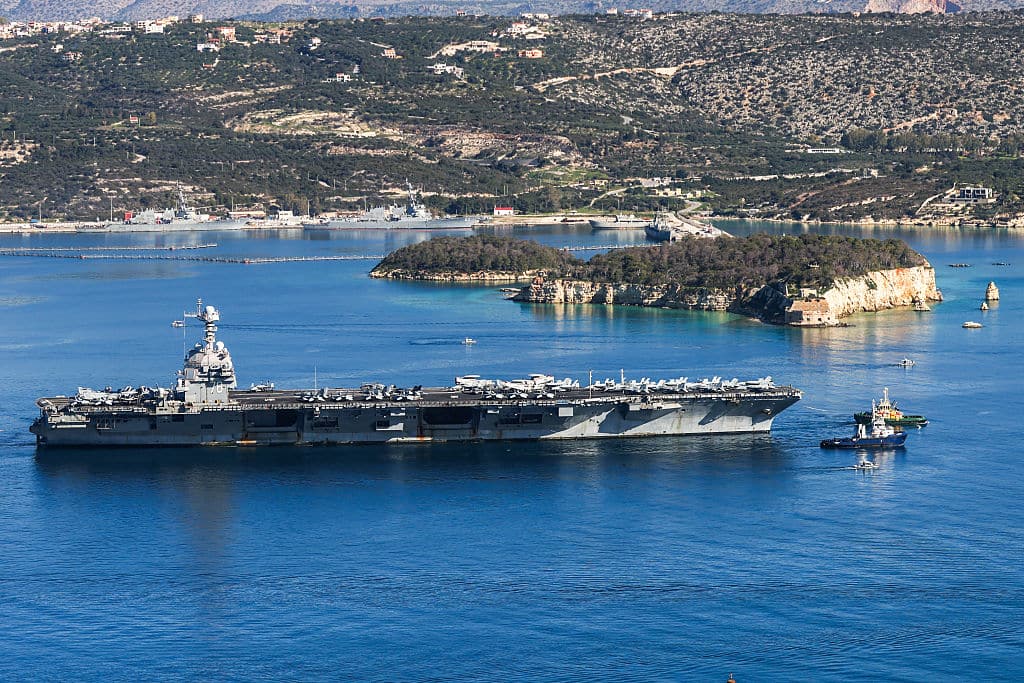 portaerei ford grecia