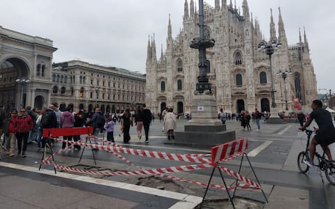 scontri milano danni