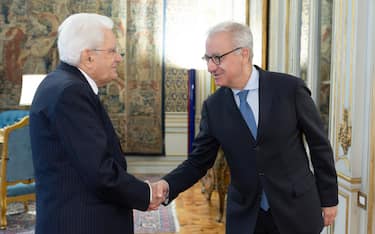 Il Presidente della Repubblica Sergio Mattarella con Alfredo Mantovano, Sottosegretario di Stato alla Presidenza del Consiglio dei Ministri e AutoritÃ  delegata per la Sicurezza della Repubblica, in occasione del centenario dellÂ?Intelligence Italiana, Roma, 15 ottobre 2025 ANSA / Francesco Ammendola - Ufficio per la Stampa e la Comunicazione della Presidenza della Repubblica +++ UFFICIO STAMPA Presidenza della Repubblica  +++ FOTO NON IN  VENDITA - DA USARE SOLO PER FINI GIORNALISTICI  +++ NPK +++