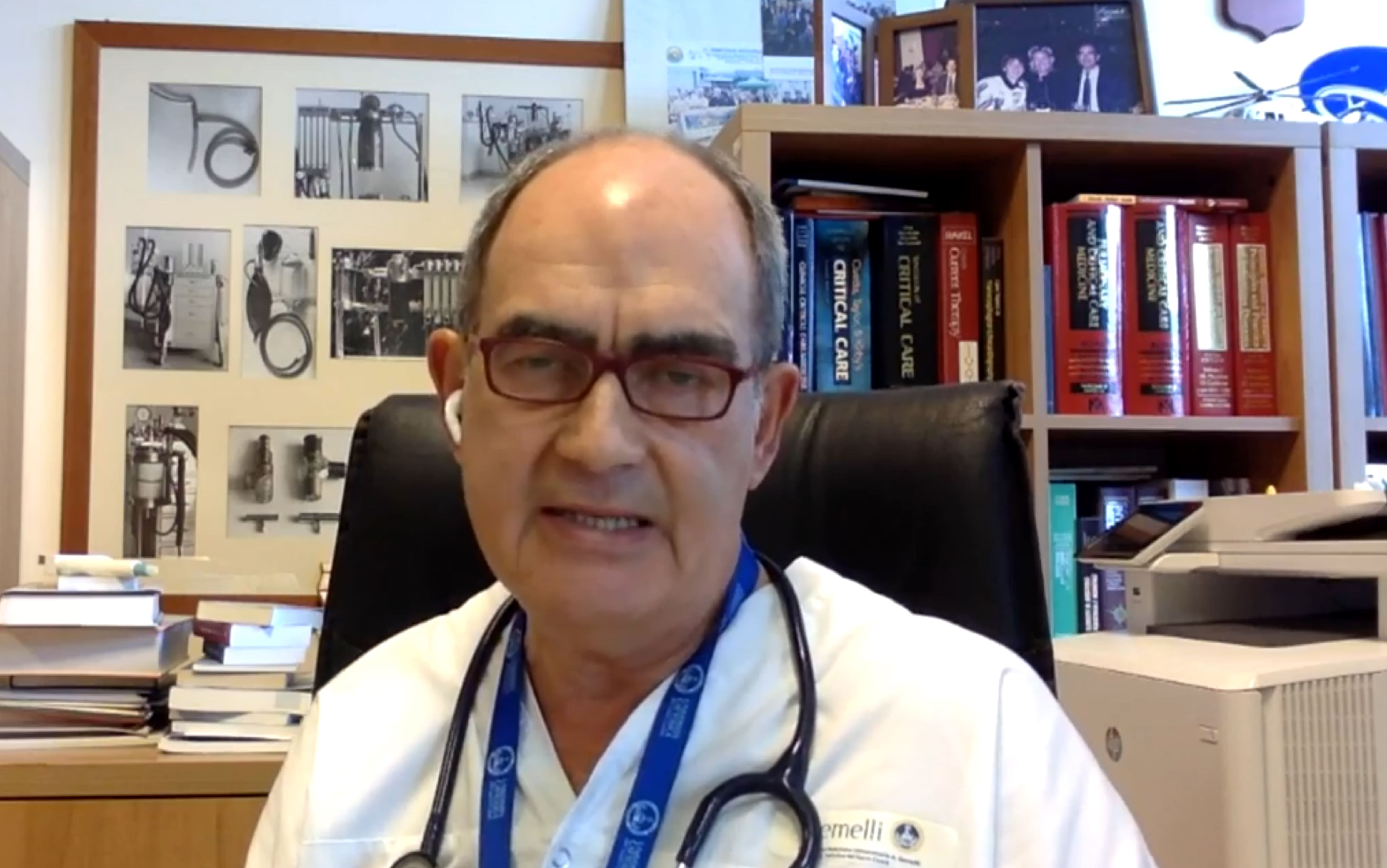 Massimo Antonelli, direttore dell'unità di Anestesia e rianimazione del Policlinico Gemelli di Roma e componente del Comitato tecnico-scientifico (Cts)