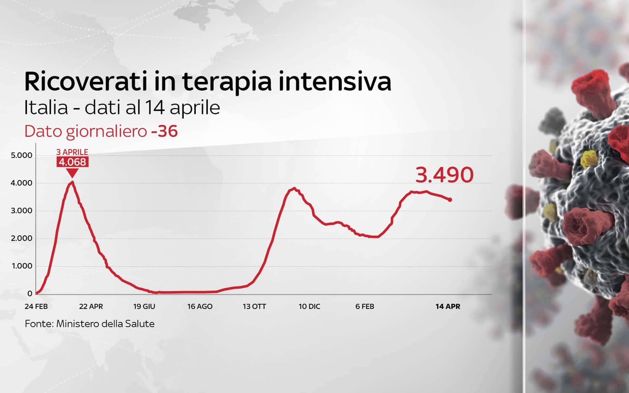 Grafiche coronavirus