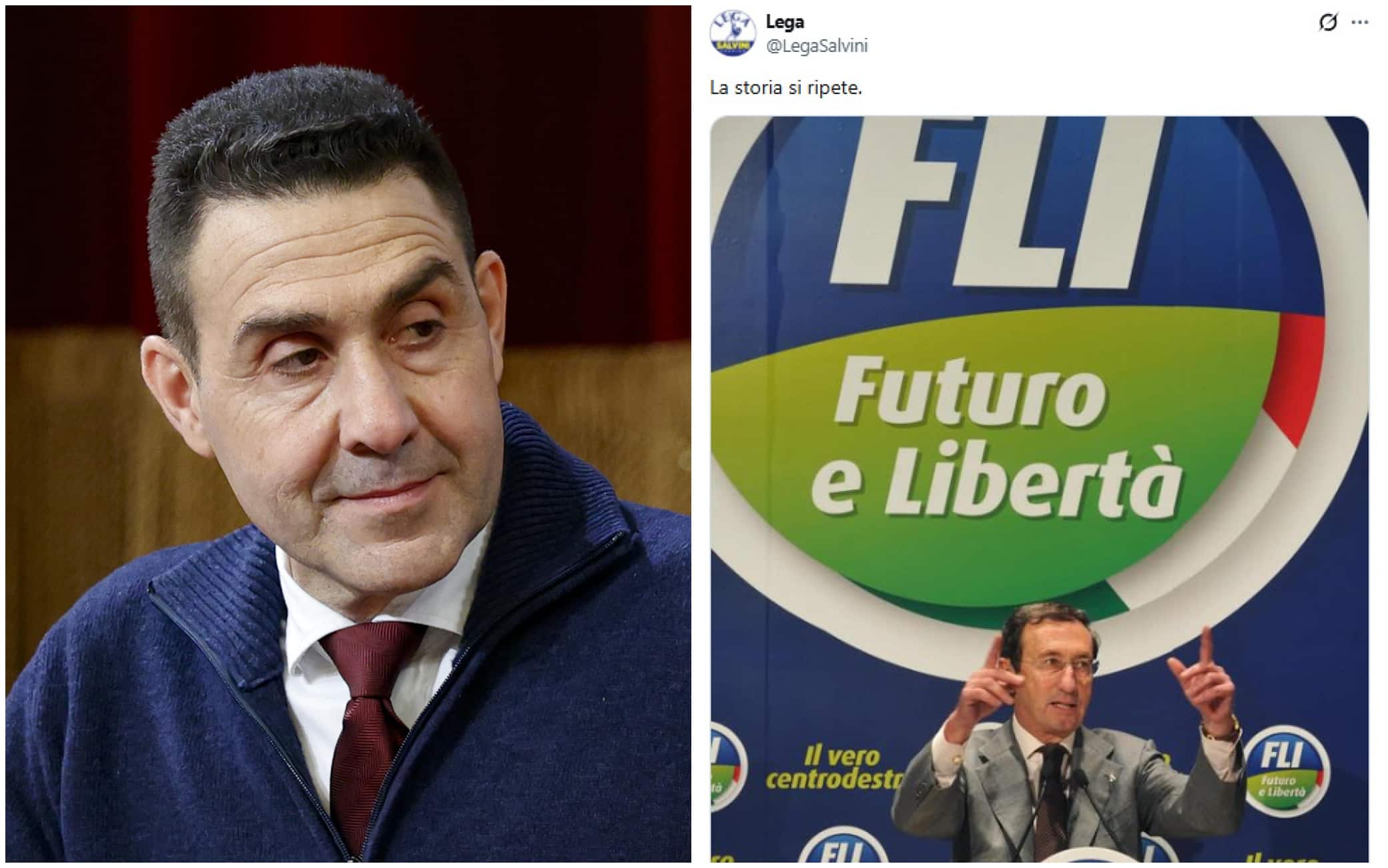 Il post della Lega