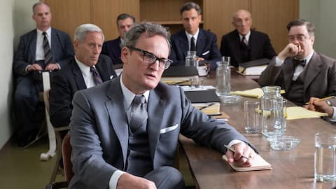 Jason Clarke is Roger Robb in OPPENHEIMER, written, produced, and directed by Christopher Nolan.