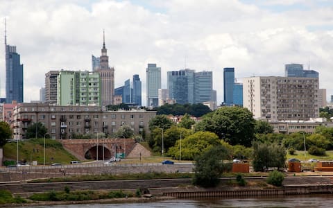 2XG068R Warsaw cityscape, Warszawa