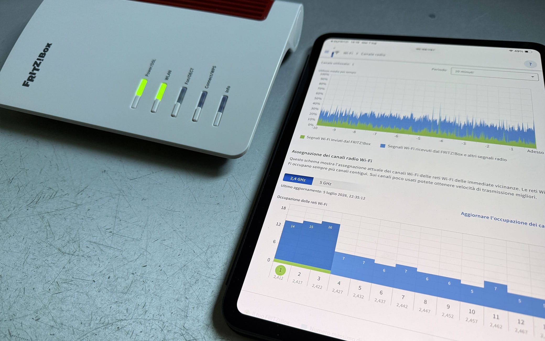 L'interfaccia web è completa e intuitiva