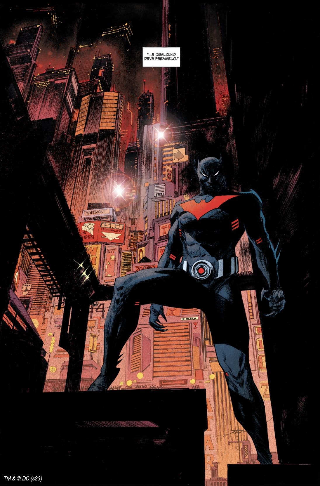 Una tavola di Batman: Cavaliere Bianco Beyond di Sean Gordon Murphy