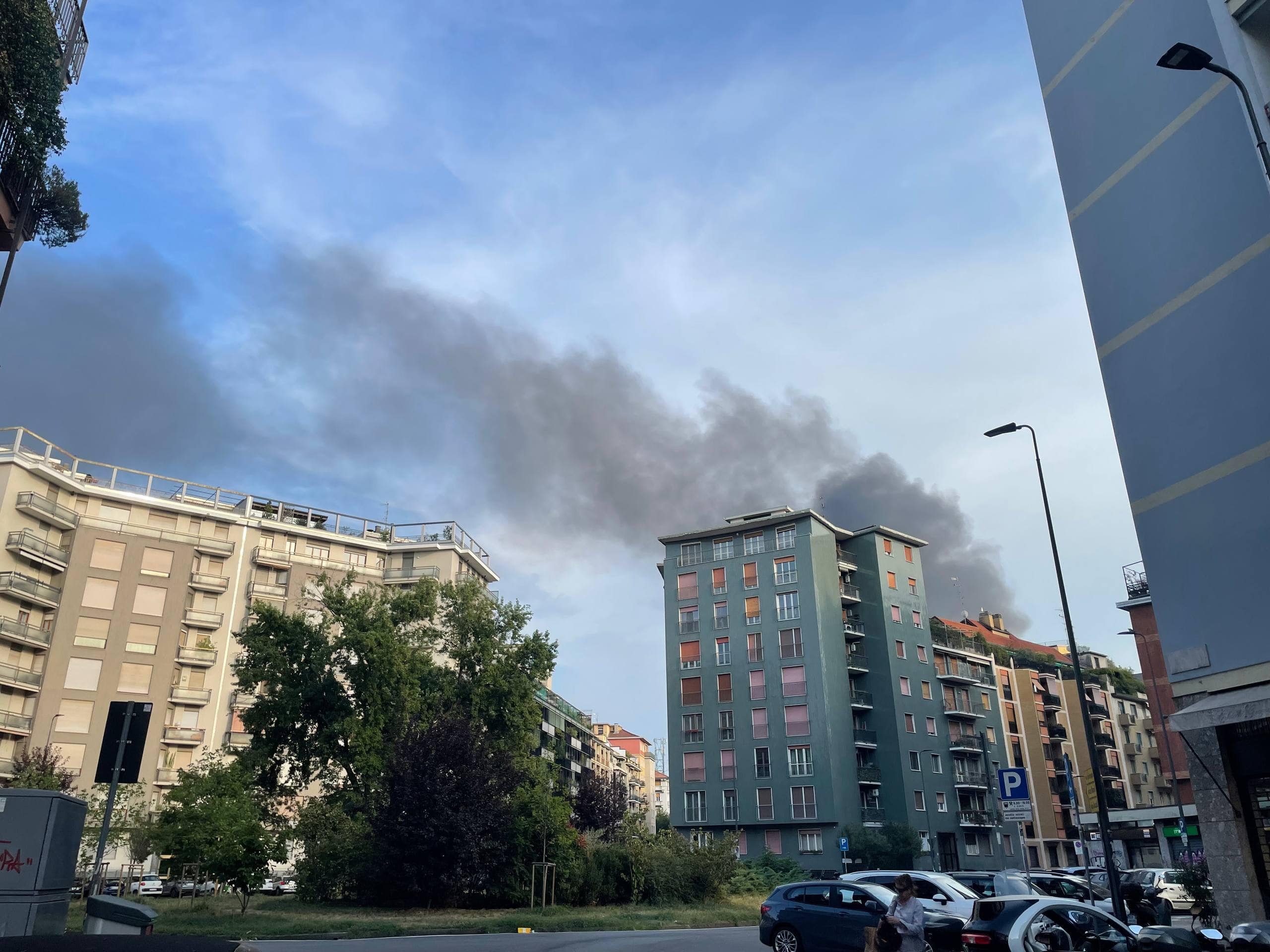 Incendio barona