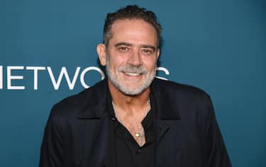 Jeffrey Dean Morgan attends the AMC Networks Upfront event, Spring Studios, New York, NY, April 9, 2025. (Photo by Anthony Behar/Sipa USA)