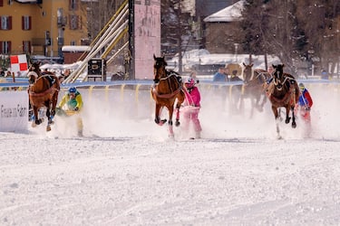 Skijoring a St Moritz, 2017