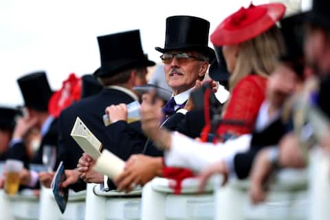 3 Cappelli A Cilindro Inghilterra Rosso/bianco, Feltro, Per Eventi Sportivi E San Giorgio