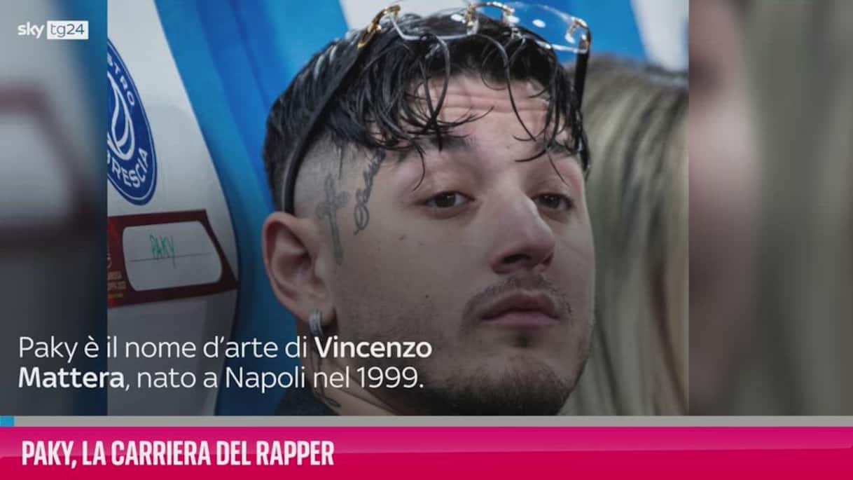 Paky, la carriera del rapper | Video Sky TG24