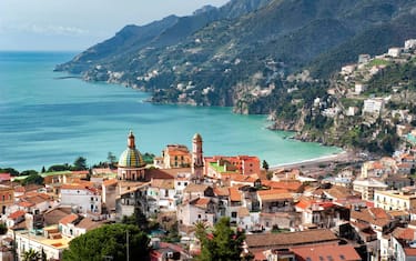Una veduta di Vietri sul Mare