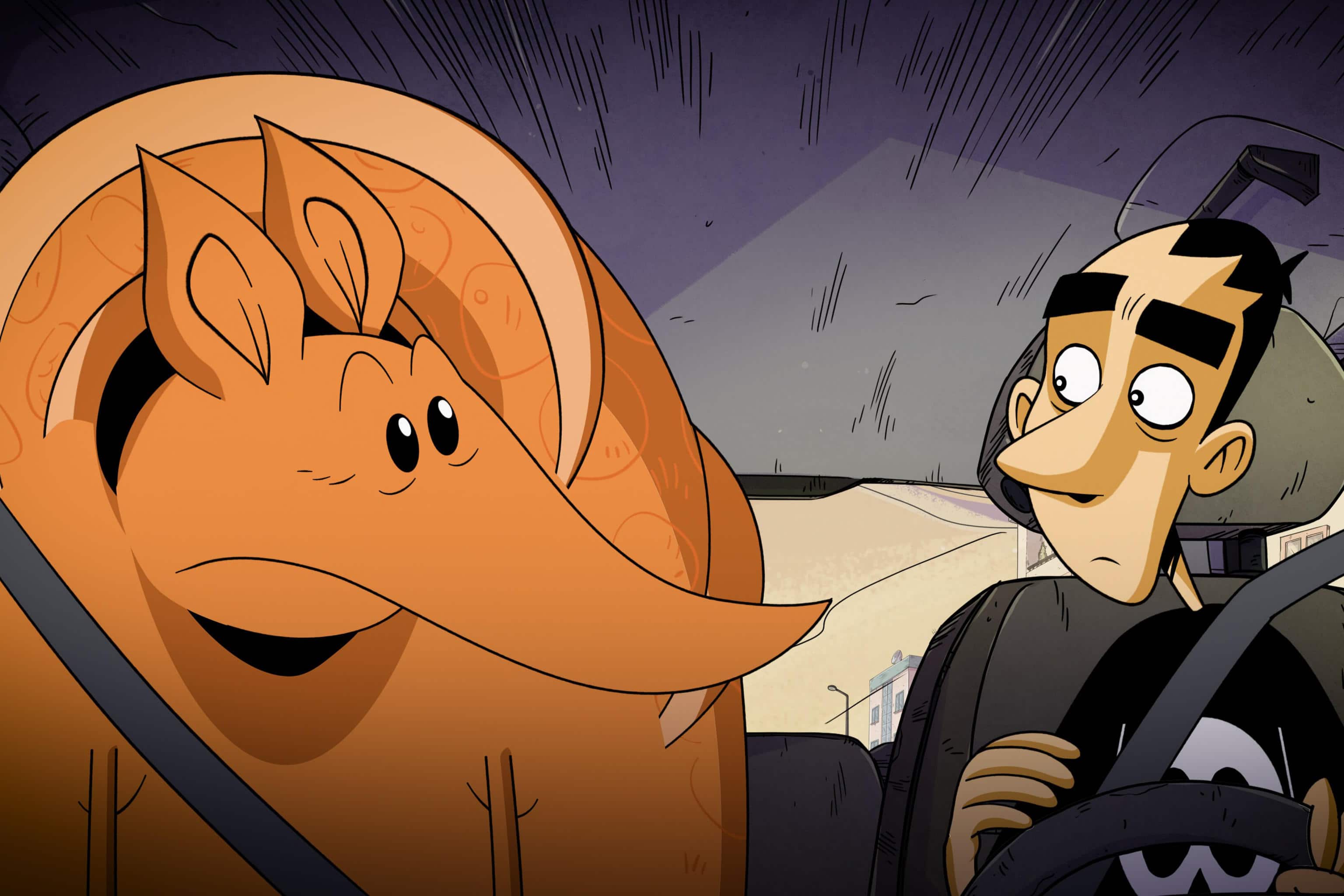 Presenta la sua serie animata "Due spicci" per Netflix, 16 maggio 2026. ANSA/UFFICIO STAMPA NETFLIX +++FOTO DIFFUSA DALL'UFFICIO STAMPA - USARE SOLO PER ILLUSTRARE OGGI LA NOTIZIA INDICATA NEL TITOLO - NON ARCHIVIARE - NON VENDERE - NON USARE PER FINI NON GIORNALISTICI - NPK+++