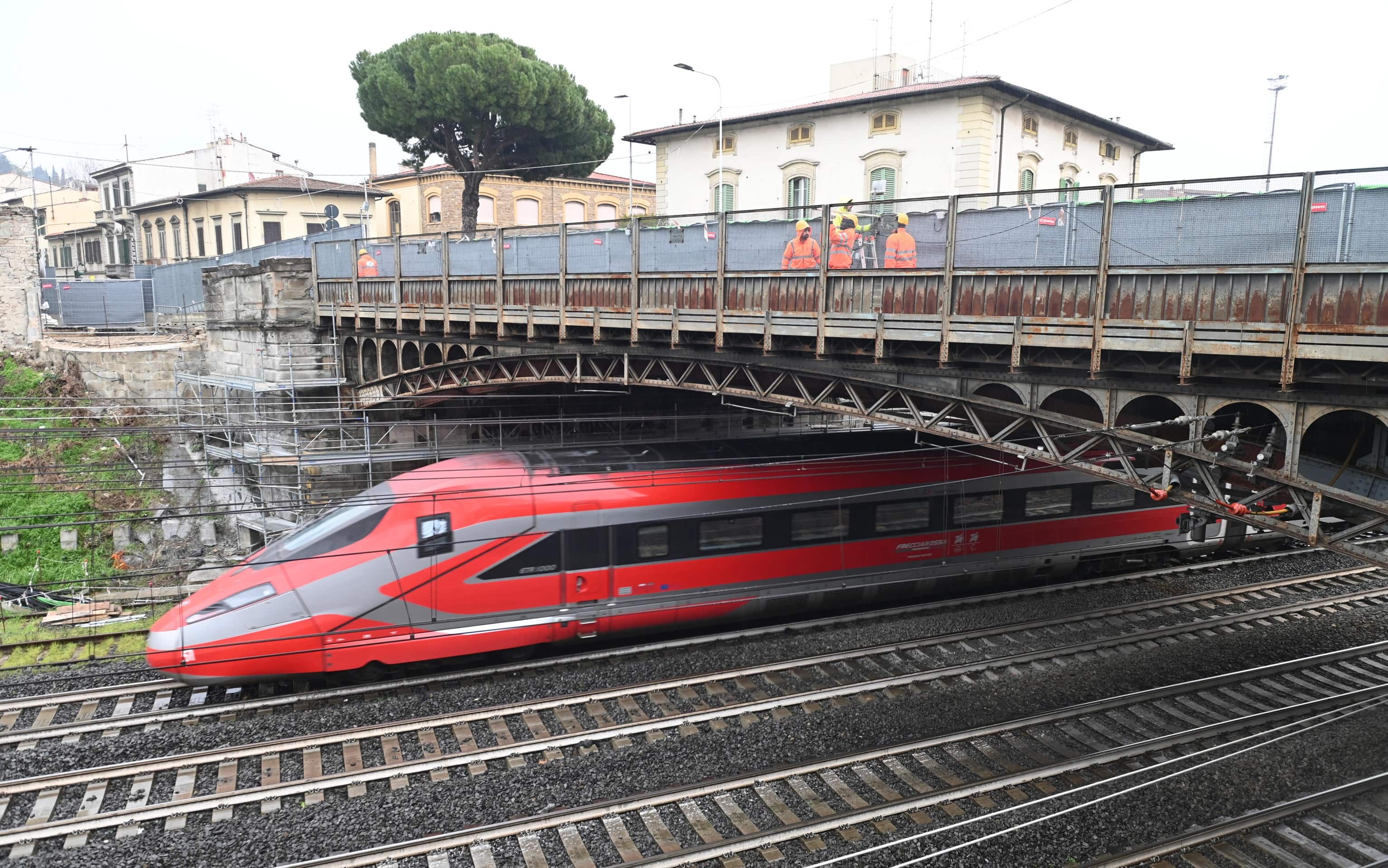 Il ponte ferroviario Ponte dal Pino