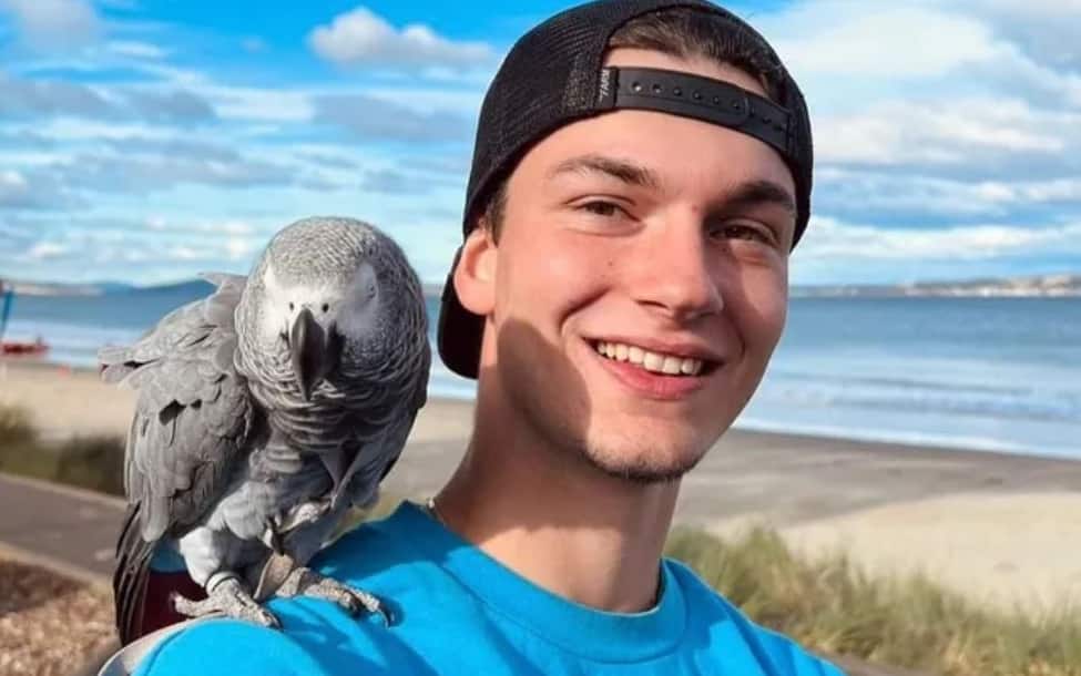 Matteo Mariotti nell'immagine diffusa dagli amici nel lanciare la raccolta fondi